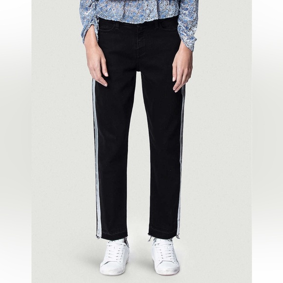 Zadig & Voltaire Deana straight mid-rise stretch-denim jeans- Size 25; Like New - Picture 10 of 12